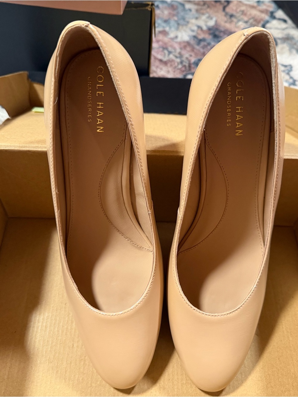 Cole Haan Women's Blush Leather Pumps